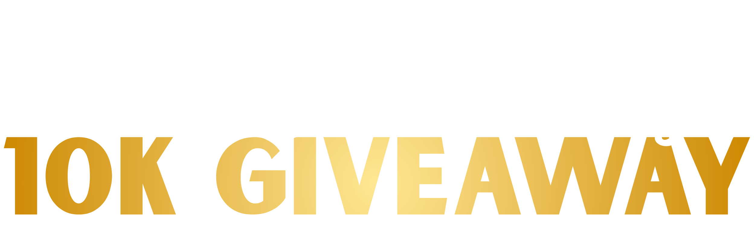 New Year's Day 10K Giveaway