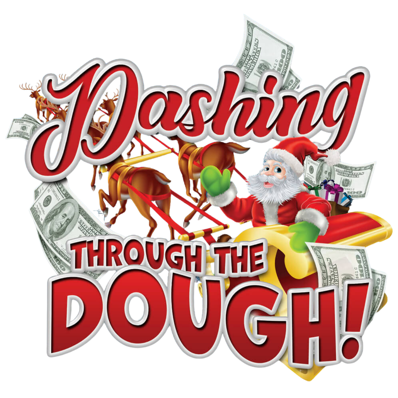 Dashing through the dough icon
