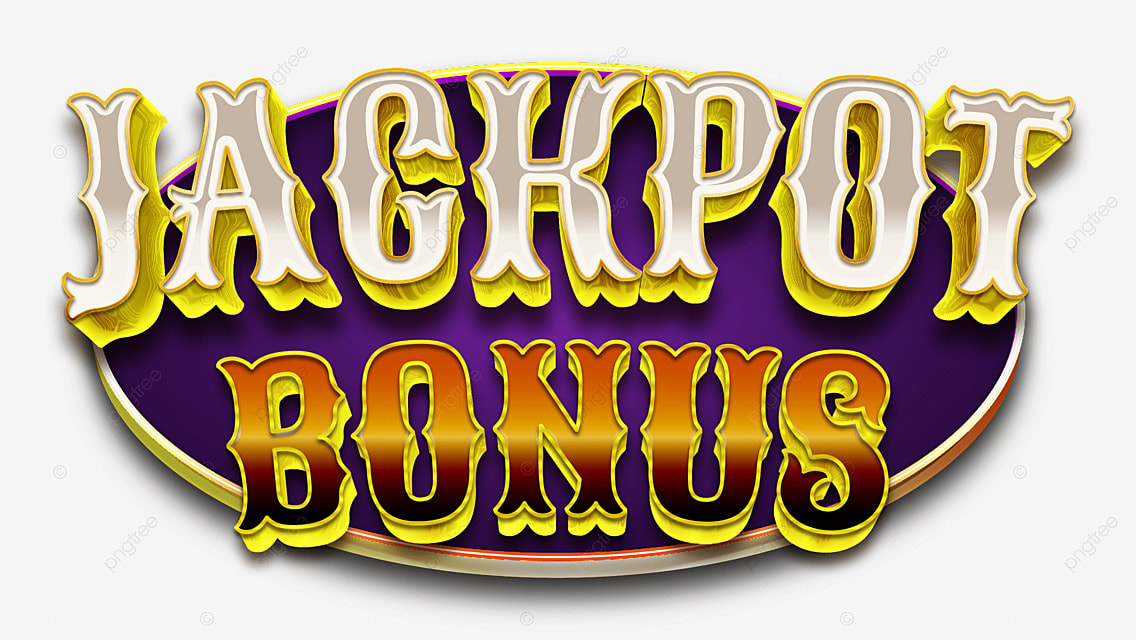 pngtree jackpot bonus 3d editable text effect png image 4533734